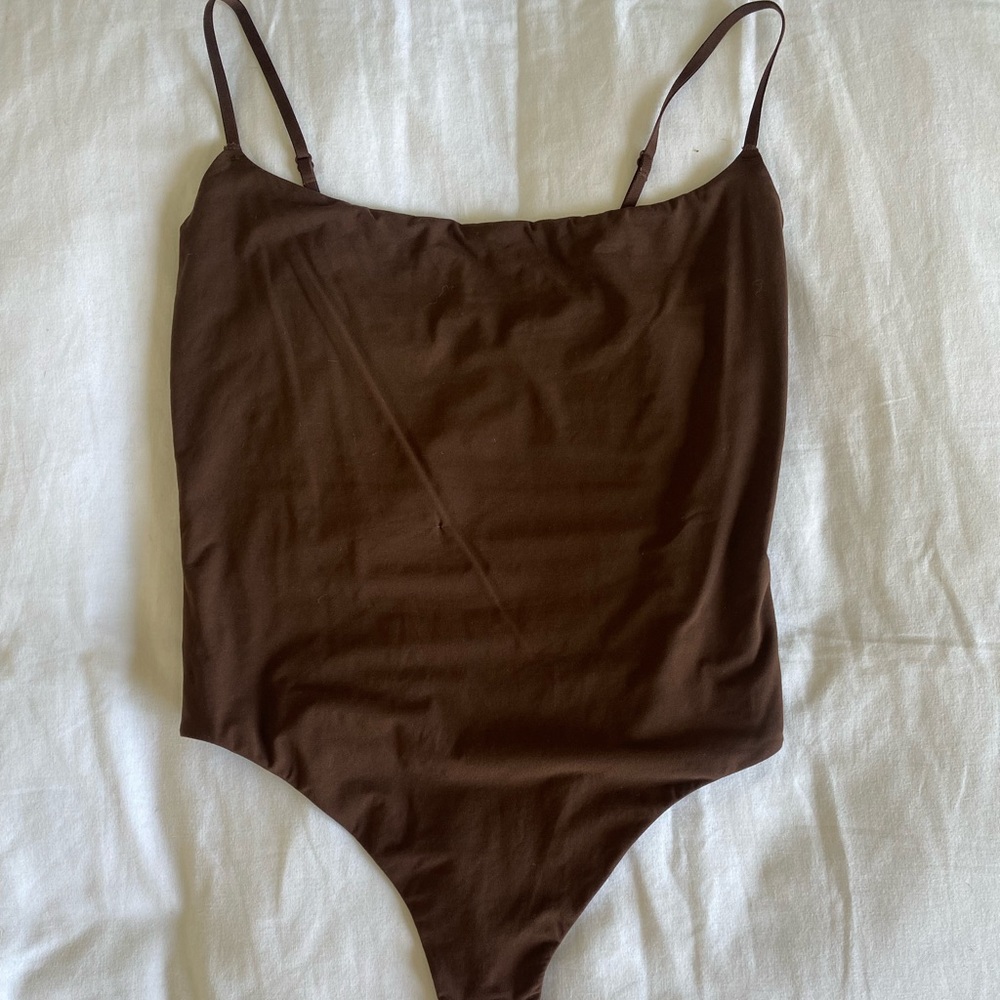 SKIMS Chocolate Body Suit